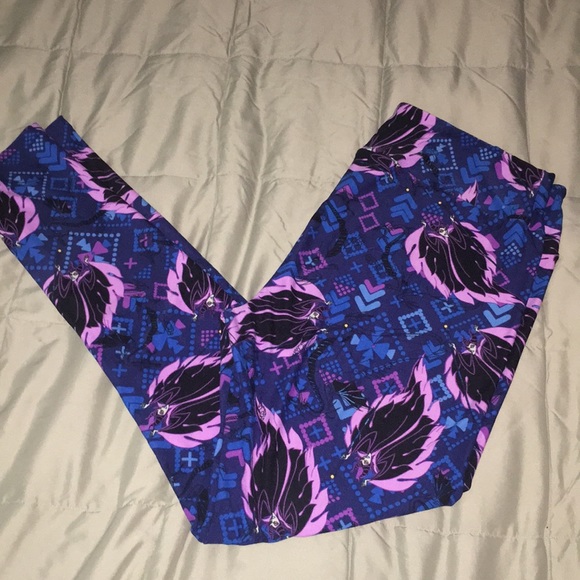 LuLaRoe Pants - *FINAL DROP* Maleficent Lularoe Disney TC Leggings